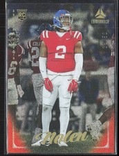 2025 Panini Luminance #149 Walter Nolen Orange #/50 Arizona Cardinals (WB)