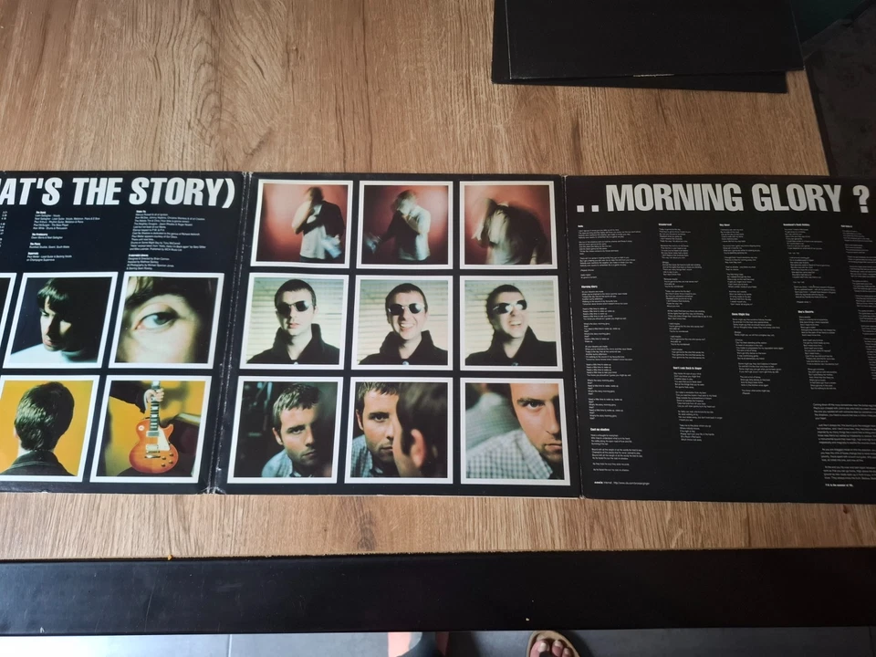 DOUBLE LP ROCK OASIS "(WHAT'S THE STORY) MORNING GLORY" 1995 UK CRE LP 189 - Photo 4/4