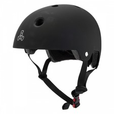 Triple Eight Dual Certified BMX  Skate Helmet - ABS Hardshell, EPS Liner,