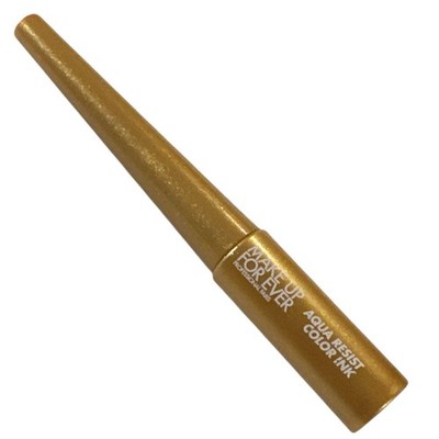 MAKE UP FOR EVER AQUA RESIST COLOR INK EYELINER 6 GOLD WINNER 0.06 OZ