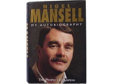 Nigel Mansell F1 Driver Biography 1995 351pp From Japan