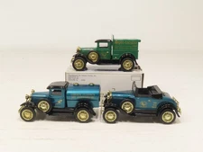 Spec Cast Ford Model A Coin Banks Die-Cast 1:25 Lot of 3 12220