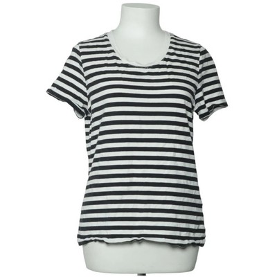 Basic Apparel, T-shirt, Größe: M, Schwarz/Weiß, Elasthan/Bio-Baumwolle #dcE