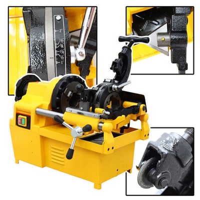 #ad #ad Electric Pipe Threading Machine with Cutter for 1 2 2#x27;#x27; Water Electric Gas Pipes $1115.07