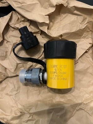NEW! Enerpac RC101 1 inch 10 Ton Hydraulic Cylinder