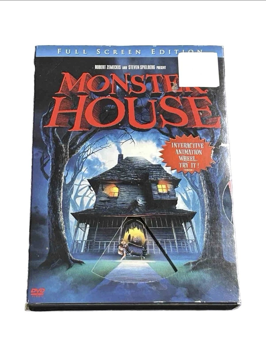 Monster House, Rated PG (2006) With Interactive Animation Wheel