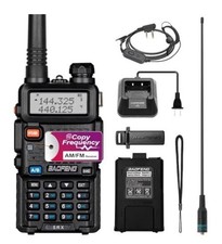 Baofeng 5RX Multi Band Long Range Two-way Ham Radio Handheld Walkie Talkie Kit