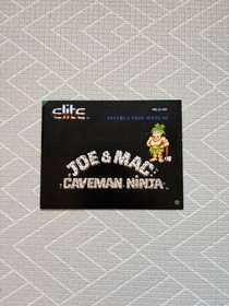 Joe & Mac: Caveman Ninja Nintendo NES PAL Completo en Caja con Juego Manual