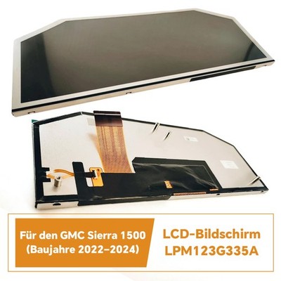 LCD Display Screen LPM123G335A Für 2022 2023 2024 GMC Sierra 1500
