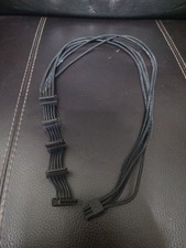 The PCI-e 6pin to 5 SATA power supply cable is only for Corsair AXi Series