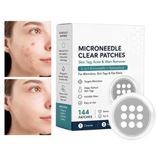 Microneedle Patches 144pcs Box , Skin Tag Wart Acne Remover Patches