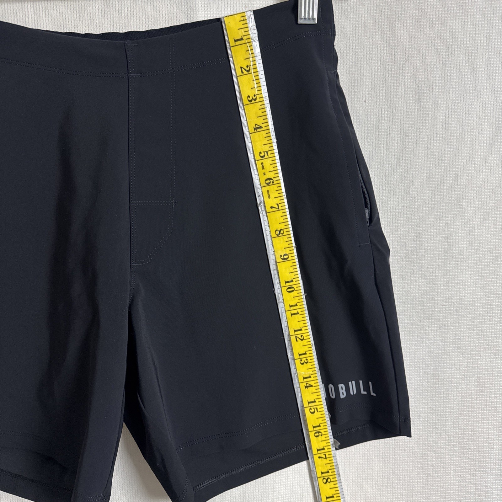 Nobull Men's Large Solid Black Linerless Drawstri… - image 11