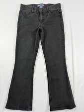 Democracy Ab Solution Straight Leg Jeans Women s 8P Black Stretch Petite