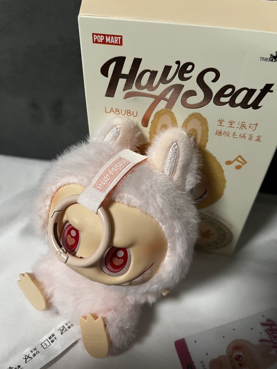 POPMART ラブブ　LABUBU Have A Seat DADA Labubu have a seat v2 pop mart vinyl plush pendant ( DADA