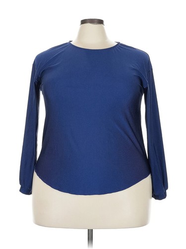 Haut Femme Plus Size 16, Beige, Manches Longues, Devant Ouvert, Style Métallisé, Très Bon état
