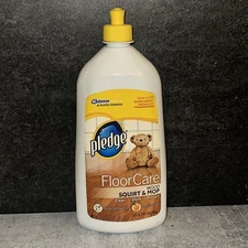 Pledge clean it Floor Care Squirt & Mop Citrus Scent Hardwood Cleaner 27 oz