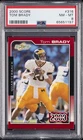 2000 SCORE #316 TOM BRADY ROOKIE RC PSA 8