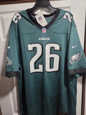 New Nike Saquon Barkley Philadelphia Eagles Green Game Jersey