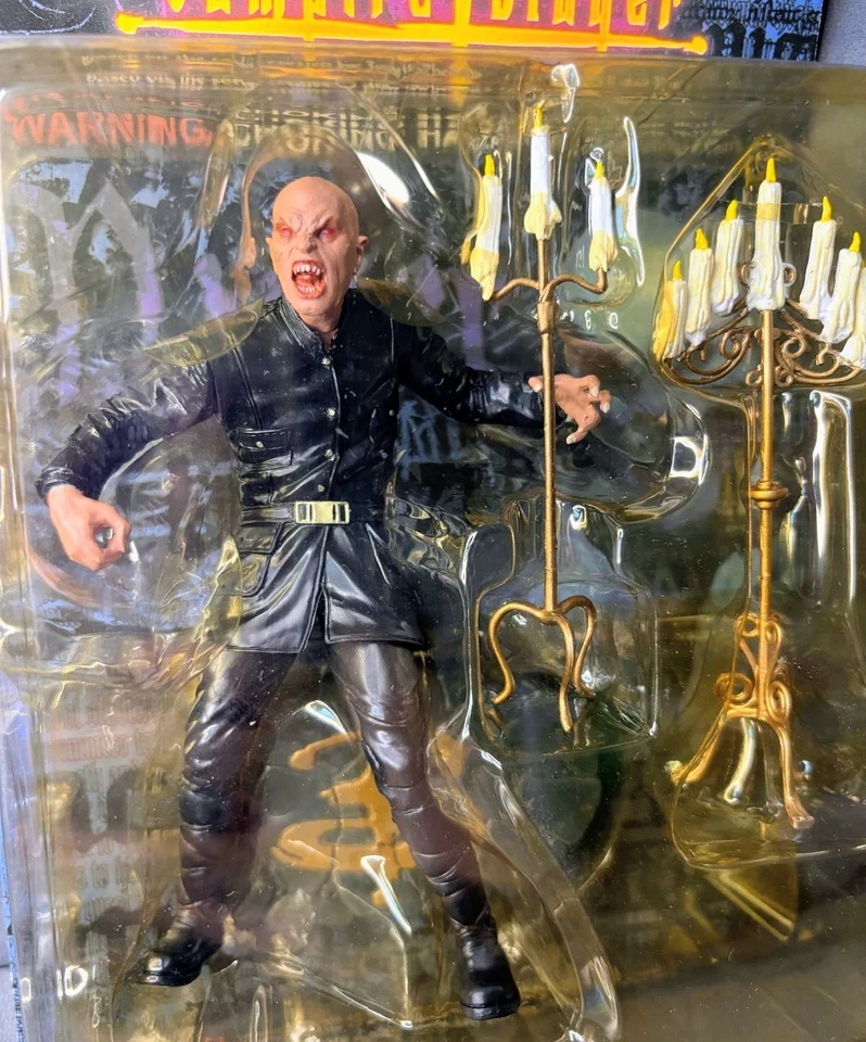 Figura de acción de colección BUFFY THE VAMPIRE SLAYER THE MASTER Moore coleccionable rara Foto 2 de 4