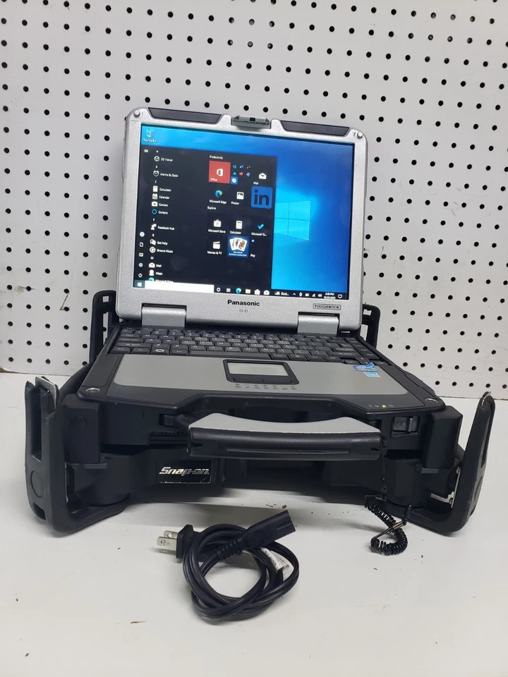 PANASONIC TOUGHBOOK CF-31 SNAP ON ,4GB RAM I5-3320M 512GB SSD SCANNER , WIN 10P - Image 4 of 4