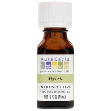Aura Cacia Myrrh 100% Essential Oil 0.5 fl oz...