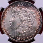 NGC MS-66!  1898-O MORGAN DOLLAR VINTAGE VIOLET RIM TONING