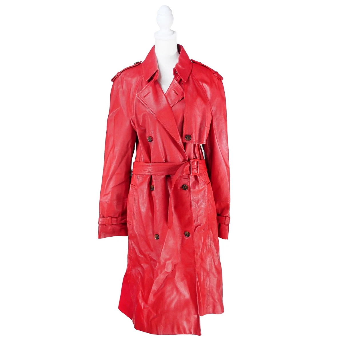 Dolce&Gabbana Leather Outer Shell Trench Coats for Women for sale