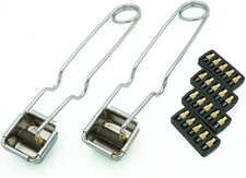 Single Flint Torch Striker, Lighter Pack of 2, for 18cm, Silver 