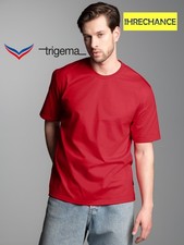 2 TRIGEMA UNISEX T-SHIRT RUNDHALS DELUXE SINGLE JERSEY 100% BAUMWOLLE ART. 37202
