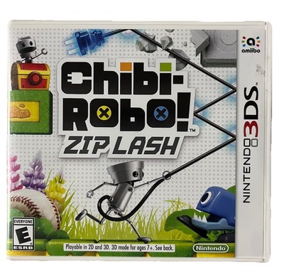Nintendo 3DS Chibi-Robo! Zip Lash Game New Sealed in Shrink Wrap