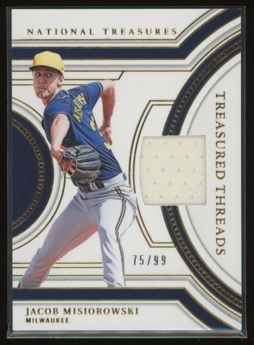 2024 Panini National Treasures Jacob Misiorowski Patch 75/99