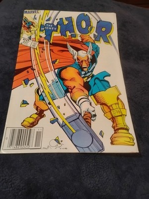 Marvel Comics The Mighty Thor #337 1st Appearance Beta Ray Bill Newsstand VG