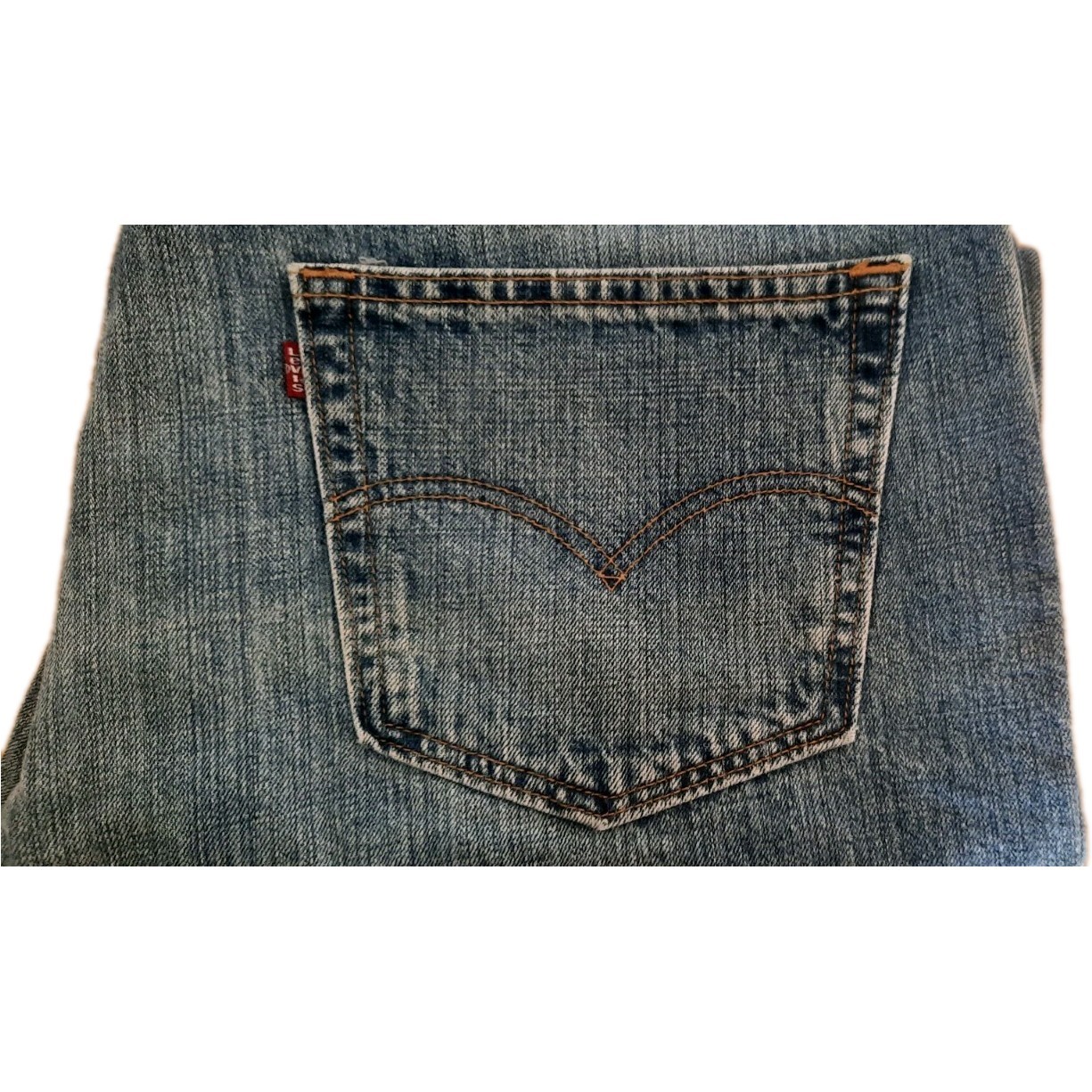 Vintage Levis 529 Jeans Men 42 x 30 Blue Low Rise Straight Denim thumbnail 7