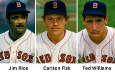 All-Time Greatest Hitters RED SOX Cadaco All-Star Baseball (50 PRE-CUT Discs)