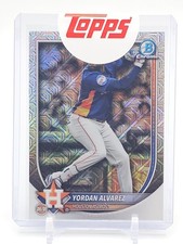 YORDAN ALVAREZ 2025 BOWMAN CHROME MOJO REFRACTOR #81 ASTROS Q3698