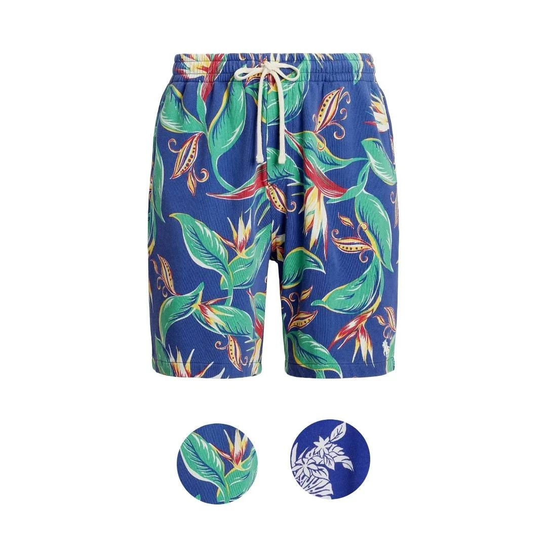 $138 Polo Ralph Lauren Men's Floral Tropical French Terry 7.5" Shorts M, L, XL