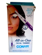 Conair All-in-1 Facial Hair Trimmer for Women for Brows, Nose & Face