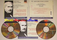 BOX 2 CD ARTURO TOSCANINI Gli anni della maturita america PAGANINI lp mc dvd