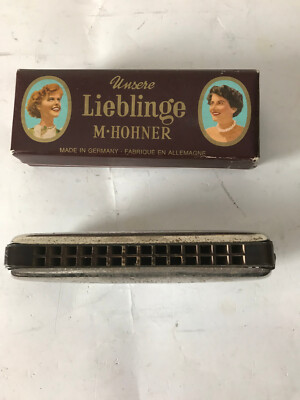 6196/28 * Hohner Mundharmonika '' Unsere Lieblinge '' M.Hohner C in OVP
