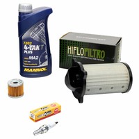 Wartungspaket 1L FüR Suzuki GZ 125 AP GZ125 98- ÖL+Luftfilter+ÖLfilter+ZüNdkerze
