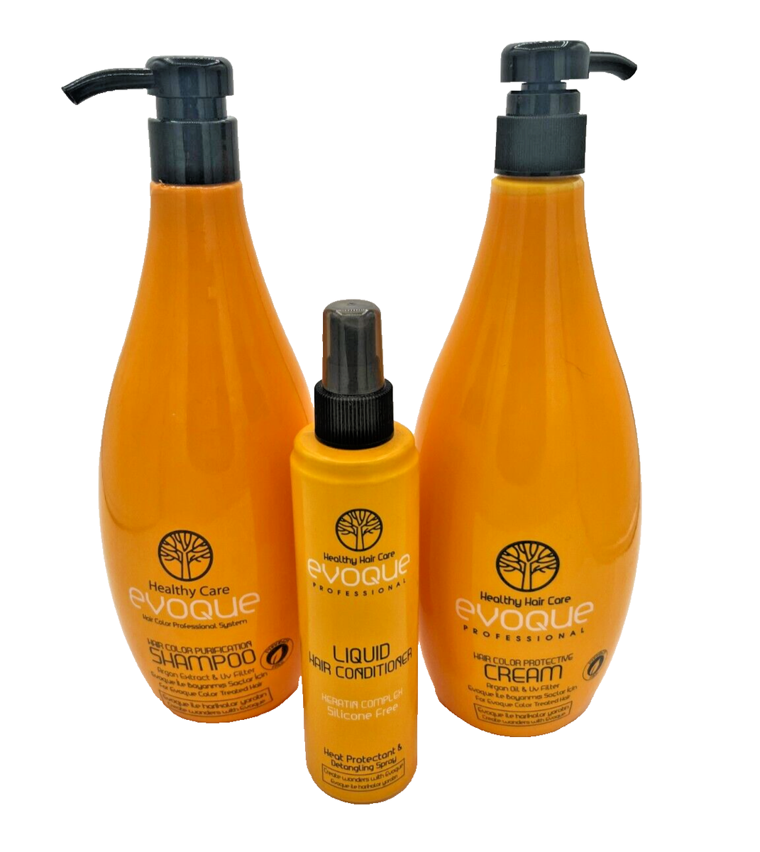 EVOQUE HAIR COLOR PROTECTIVE-CREAM, SHAMPOO, KERATIN -READ- (3