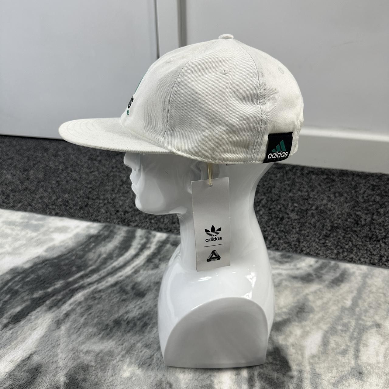 Vintage Adidas Equipment x Palace Off White Adjustable Snapback Cap image 2