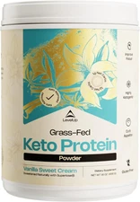 Levelup Keto Protein, with Collagen Peptides, Energizing MCT, Whey Isolate Prote