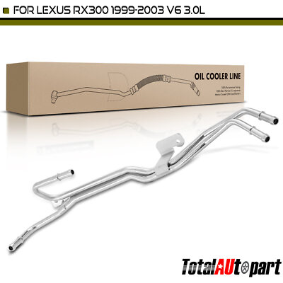 1Pc Oil Cooler Hose Assembly for Lexus RX300 1999-2003 V6 3.0L Inlet & Outlet
