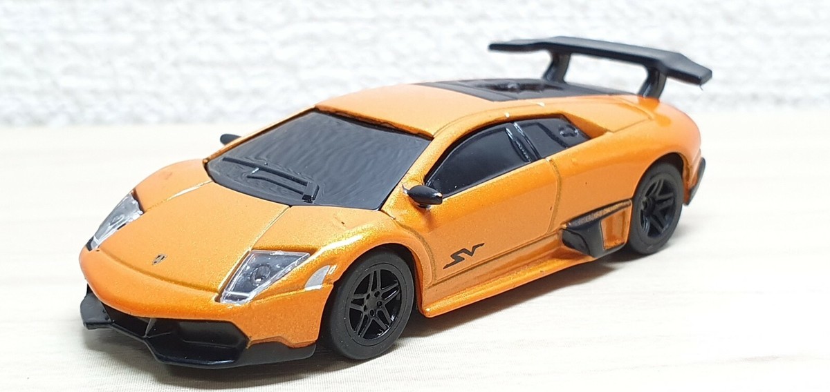 自動車 kyosho Lamborghini Murcielago LP670-4 SV UCC Kyosho 1/72 LAMBORGHINI MURCIELAGO LP 670-4 SV ORANGE