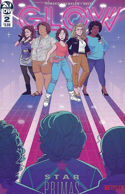 Glow Comic 2 Cover A Hannah Templer 2019 Howard Nalty IDW From Netflix Series 