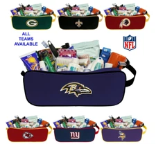 NFL Travel Case Toiletry Bag Bengals Ravens Chargers Redskins Jets Chiefs Titans