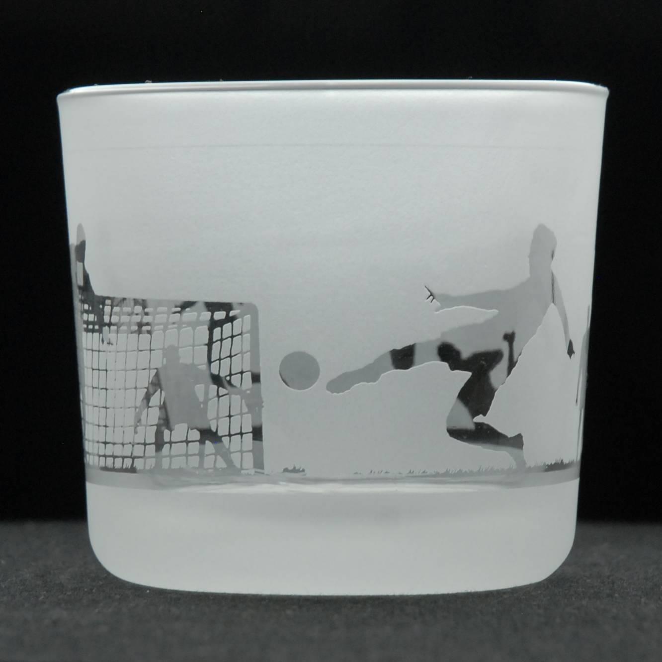 Tea Light Candle Holder Glass Votive Home Tealight Decor Clear Novelty Football