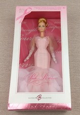Barbie Collector Pink Ribbon Barbie Doll Pink Label 2006 Mattel J0932