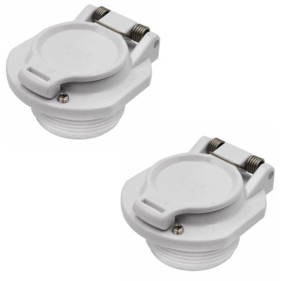 2X Vacuum Lock Safety Pool Wall Fitting For Hayward Vac Lock W400BWHP